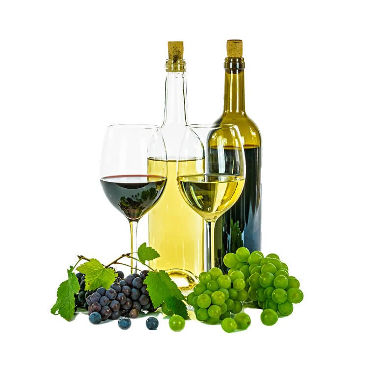 Red and White Wine